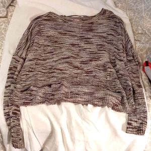 Long sleeved sweater